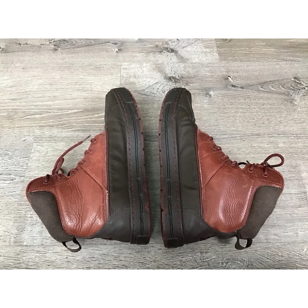 Nike Mens Size 9 Woodside 2 Leather Boots Waterproof Hiking Outdoor 386469-206